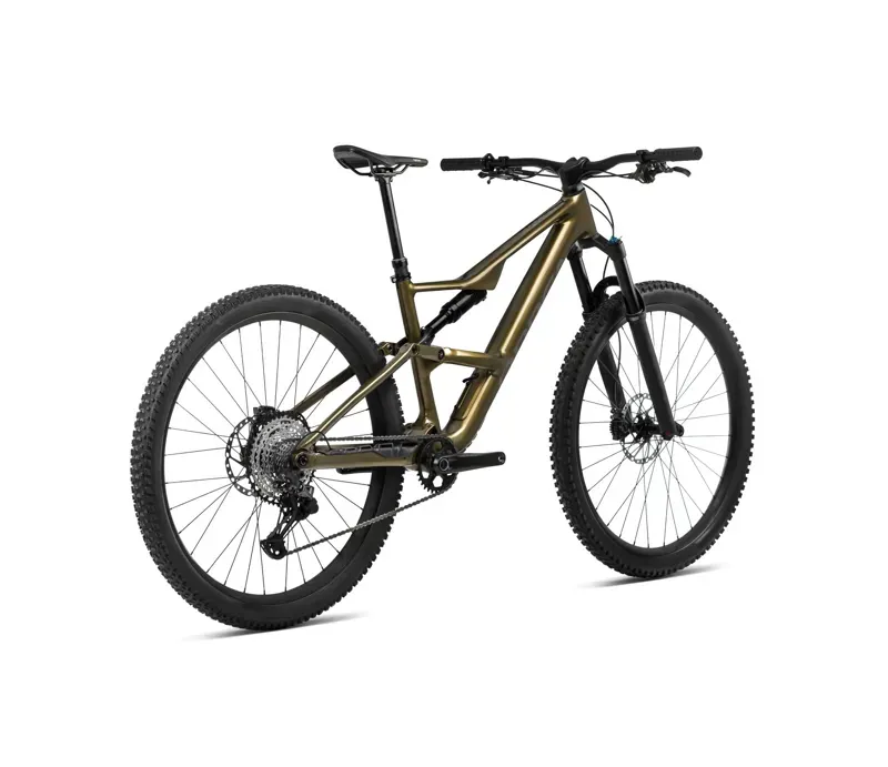 Orbea Occam Lt H30 Mountain Bike In Metallic Olive Green/Titanium Black-2