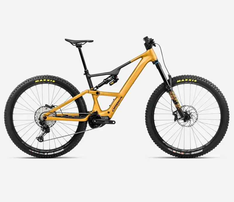 Orbea Rise Lt H10 E-Mountain Bike In Bumblebee Yellow-Black Matt
